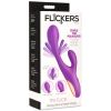 Tri Flick Flicking Silicone Rabbit Vibrator