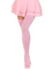 Opaque Nylon Thigh Highs  One Size