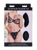 Hidden Pocket Strap on With Remote Control Vibrator