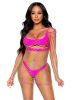 Pretty in Paradise Rainbow Mini Dress  One Size