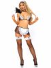 4 Pc Flirty French Maid  One Size