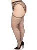 Kya Net Garter Belt Stocking