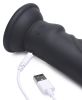 E Stim and Vibrating Dildo With Remote