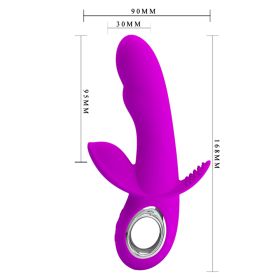 Pretty Love Humphrey Bendable Front and Back Rabbit