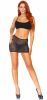 Rhinestone Fishnet Convertible Tube Dress  One Size