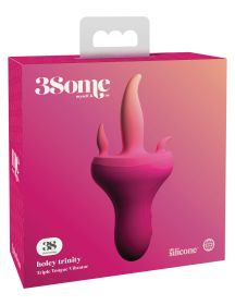 Threesome Holey Trinity Triple Tongue Vibrator