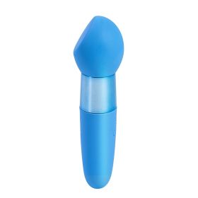 Rina Rechargeable Dual Motor Silicone 15 Function Vibrator (Option: Blue)