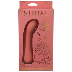 Ritual (Option: Zen  Rechargeable Silicone G Spot Vibe  Coral)