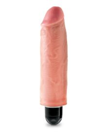 King Cock 6 Inch Vibrating Stiffy (Option: Light)