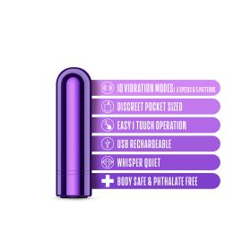 Kool Vibes (Option: Rechargeable Mini Bullet  Grape)