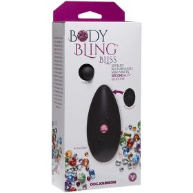Body Bling  Clit Caress Mini (Option: Vibe in Second Skin Silicone  Pink)