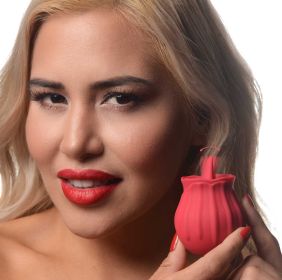 Bloomgasm (Option: Wild Violet 10x Licking Clit Stimulator  Red)