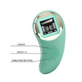 Mina Vibrating Remote Control Egg (Option: Turquoise)