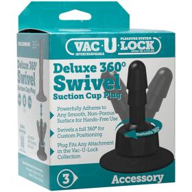 Vac U Lock (Option: Deluxe 360 Swivel Suction Cup Plug)